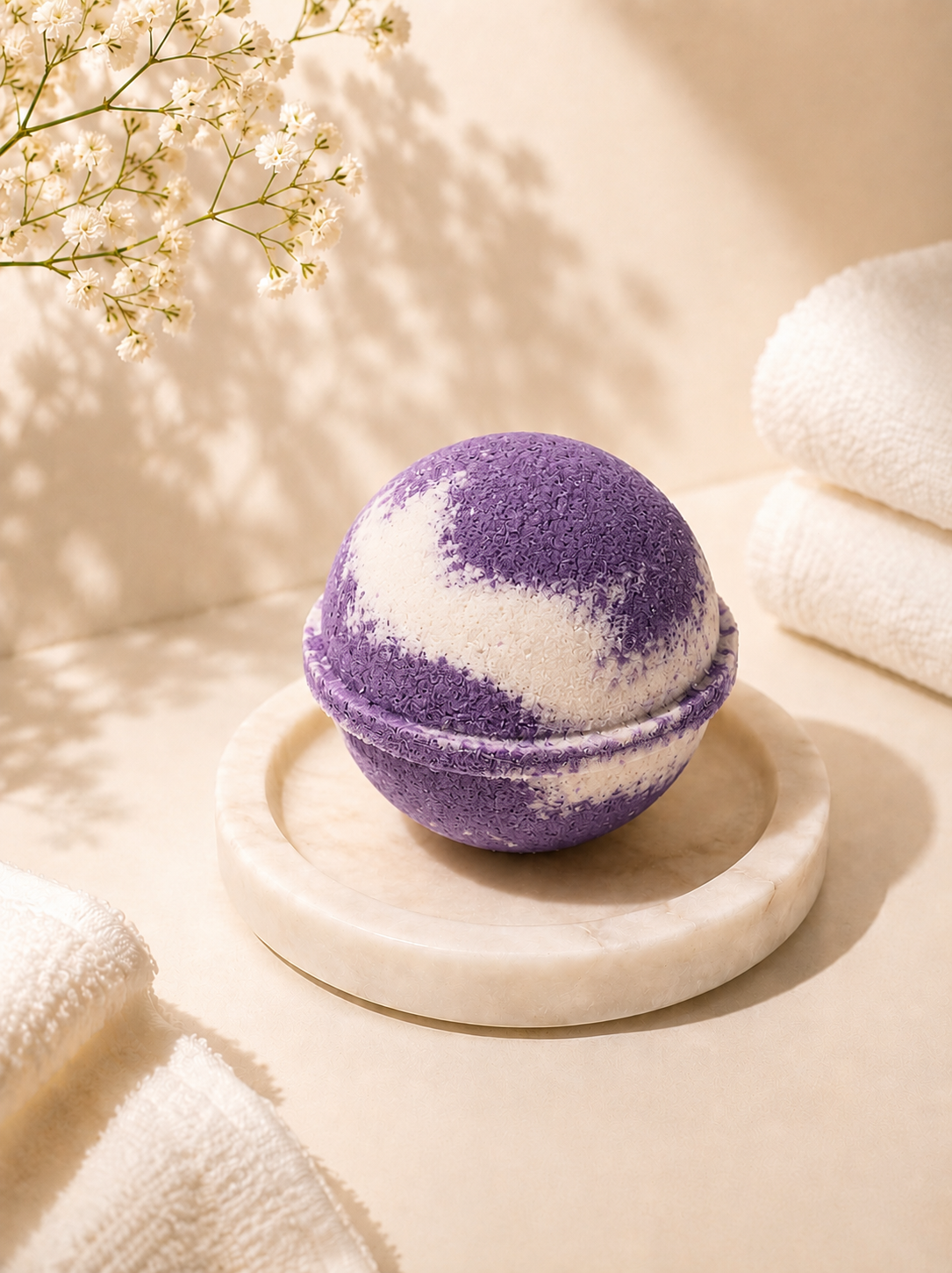 Black Raspberry & Vanilla Bath Bomb